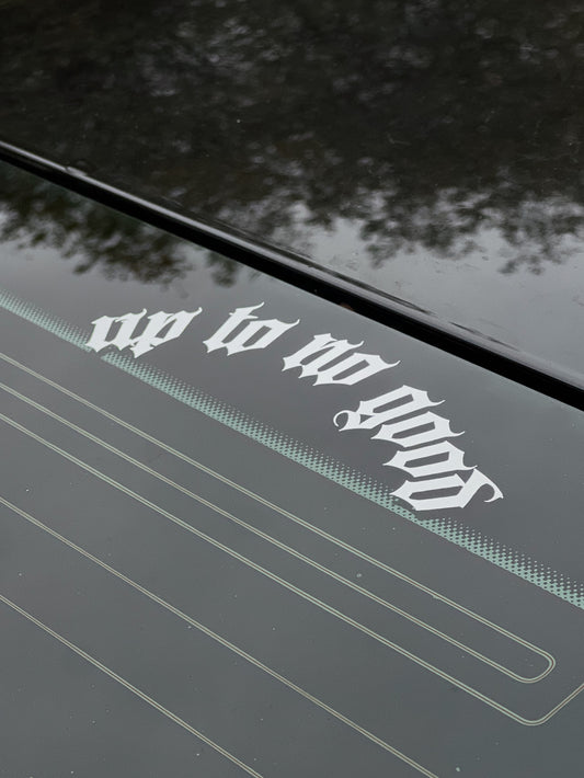 UP TO NO GOOD VINYL DECAL