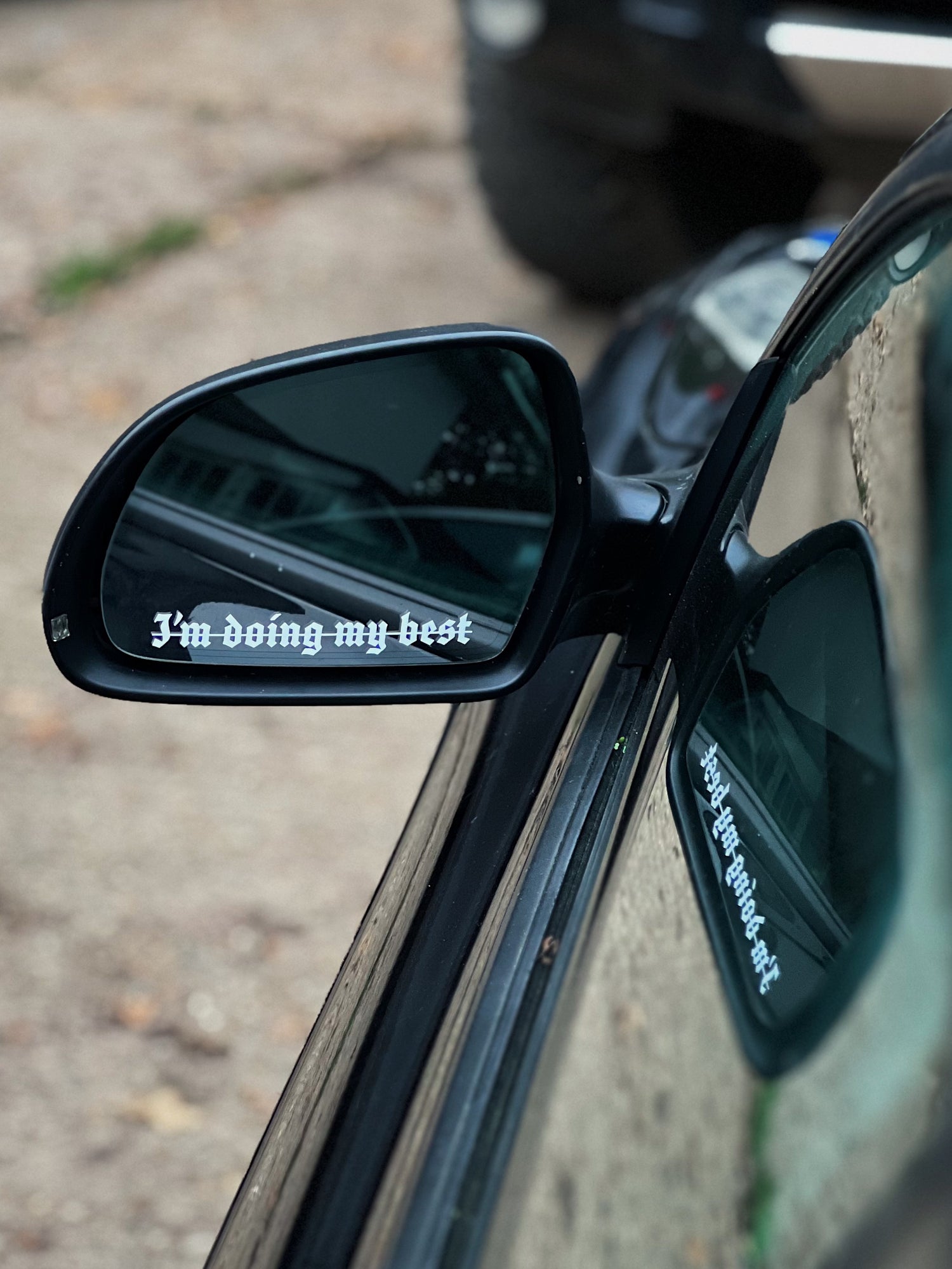I'M DOING MY BEST VINYL STICKER DECAL Rod Knock Garage Car Sticker Decal